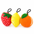 3Pcs New Embroidered Kitchen Sponge