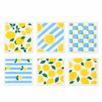 6Pcs Wood Pulp Cotton Cloth
