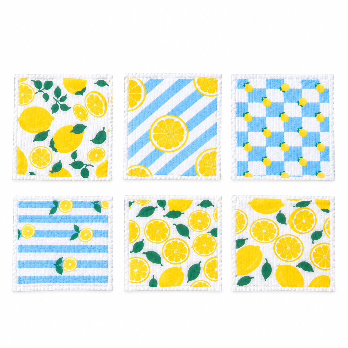 6Pcs Wood Pulp Cotton Cloth