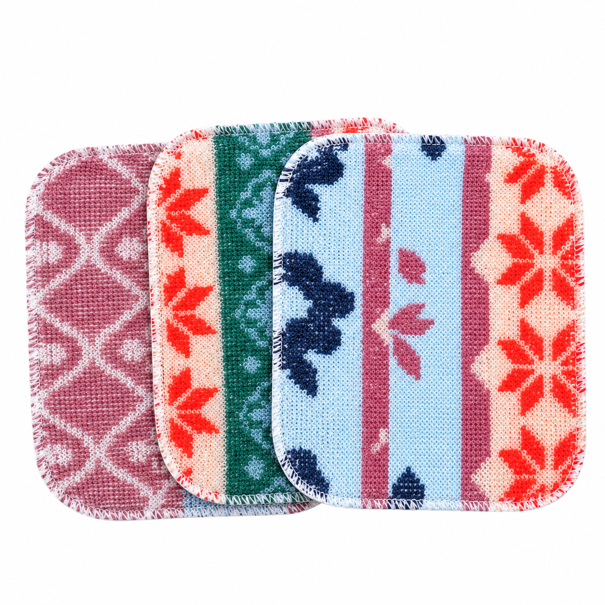 3Pcs Scrub Cloth